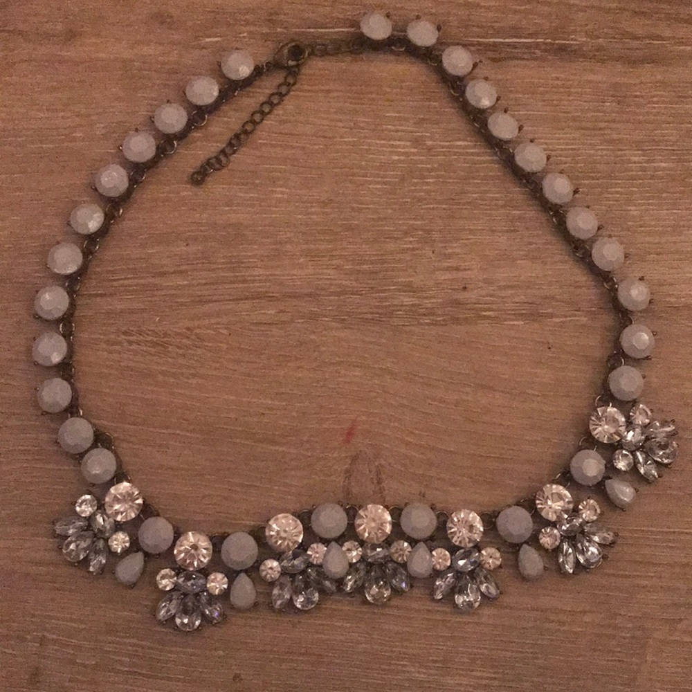 Diamond Chunky Gold 10k Gold Plated Necklace